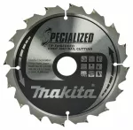 MAKITA PIŁA TARCZOWA  190x30x16z SPECJALIZED DREWNO (Z GWOŹDZIAMI I SĘKAMI)