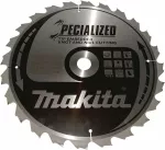 MAKITA PIŁA TARCZOWA  355x30x24z SPECJALIZED DREWNO (Z GWOŹDZIAMI I SĘKAMI)