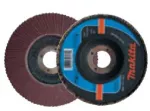 MAKITA ŚCIERNICA LISTKOWA CORUNDUM 115x22,23mm P 80 ALUMINIUM, STAL, METAL, DREWNO