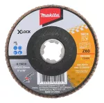 MAKITA ŚCIERNICA LISTKOWA ECONOMY 125x22,23mm P 60 X-LOCK METAL, STAL NIERDZEWNA