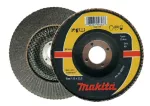 MAKITA ŚCIERNICA LISTKOWA ZIRKON 115x22,23mm P 40 METAL, STAL NIERDZEWNA