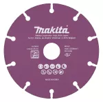 MAKITA TARCZA DIAMENTOWA 125x22,23mm SEGMENTOWA/UNIWERSALNA STAL, INOX, PVC, BETON, ZAPRAWA