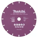 MAKITA TARCZA DIAMENTOWA 230x22,23mm SEGMENTOWA/UNIWERSALNA STAL, INOX, PVC, BETON, ZAPRAW