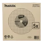 MAKITA TARCZA DO METALU 355mm x 2,8mm x 25,4mm /5szt. INOX DO LW1401