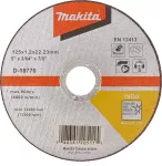 MAKITA TARCZA MET.INOX  125*1,2