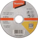 MAKITA TARCZA MET.INOX PŁ. 115x1,2 WA60T