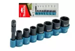 MAKITA ZESTAW NASADEK UDAROWYCH 1/4" 8szt.  6-13mm