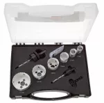 MAKITA ZESTAW OTWORNIC BIM ECONOMY  6szt. (HYDRAULIK) 19,22,29,38,44,57mm+2WP+2 ADAPTER