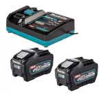MAKITA ZESTAW ZASILAJĄCY 40V 2x5,0Ah XGT (BL4050Fx2+DC40RA)