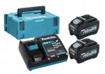 MAKITA ZESTAW ZASILAJĄCY 40V 2x5,0Ah XGT (BL4050Fx2+DC40RA) (UN3480)