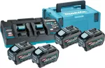 MAKITA ZESTAW ZASILAJĄCY 40V 2x5,0Ah XGT (BL4050Fx4+DC40RB) (UN3480) ...