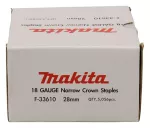 MAKITA ZSZYWKI 18GA 5,7x28mm /5056szt. OCYNKOWANE