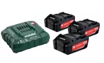METABO AKUMULATOR 18V 5,2Ah x3 +ŁADOW. ASC 30-36 V ...