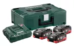 METABO AKUMULATOR 18V 5,5Ah LIHD x3+ŁAD. ASC 30-36 V +METALOC ...