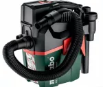 METABO ODKURZACZ AS 18 L PC COMPACT CARCASS Z RĘCZNYM CZYSZCZENIEM FILTRA