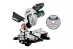METABO PIŁA UKOŚNICA KS 216 M SET/1350W /LASER 120 x 60mm (N) +PIŁA TARCZOWA
