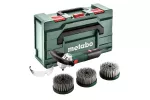 METABO POLERKA KĄTOWA PE 15-25 Set + 3 SZCZOTKI TALERZOWE WALIZKA