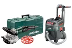 METABO SZLIFIERKA DO BETONU RSEV 19-125 RT CONCRETE + ASR 35 L ACP