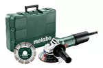 METABO SZLIFIERKA KĄT.125 W 850-125 SET +TARCZA DIAMENTOWA WALIZKA