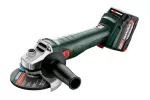 METABO SZLIFIERKA KĄT.W 18 L 9-125 QUICK 2x5,2Ah METABOX
