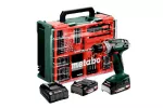 METABO WKRĘTARKA BS 18 QUICK SET 2x2,0 Ah + 74 ACC WALIZKA