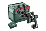 METABO ZESTAW COMBO 18V 2.4.8 (BS 18 LT BL + KH 18 LTX BL 24 QUICK) 2x5,2Ah METABOX
