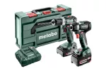 METABO ZESTAW COMBO 18V 2.9.2 (BS 18 L BL + SSW 300) 1x5,2Ah 1x2,0Ah METABOX ...