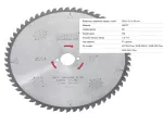 METABO PIŁA TARCZOWA HW/CT 254x30x60Z 1,8mm