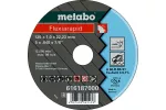 METABO TARCZA METAL 125×1,0×22,2mm DO STALI NIERDZ.