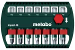 METABO ZESTAW BITÓW IMPACT 49 mm 7 CZĘŚCI (PZ2, PZ3, T15, T20, T30, T40)