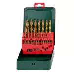 METABO ZESTAW WIERTEŁ HSS-TIN 19cz. 1- 10mm