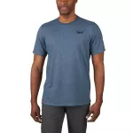 MILWAUKEE T-SHIRT Z KRÓTKIM RĘKAWEM - NIEBIESKI HTSSBLU-L