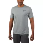 MILWAUKEE T-SHIRT Z KRÓTKIM RĘKAWEM - SZARY HTSSGR-S