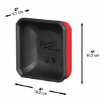 MILWAUKEE PACKOUT POJEMNIK MAGNETYCZNY 10cm x 10cm