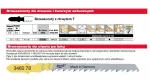 MILWAUKEE BRZESZCZOT T101AO /5szt. DERWNO /PCV, 50mm CIĘCIE PO ŁUKU