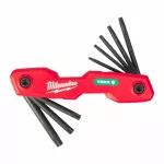 MILWAUKEE KLUCZ TORX ZESTAW SKŁADANY 8szt.