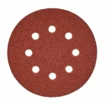 MILWAUKEE KRĄŻEK ŚCIERNY 125mm GR 40 25szT. VELCRO 8 OTWORÓW...W