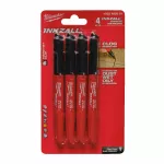 MILWAUKEE MARKER CZARNY /4szt. @