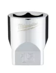 MILWAUKEE NASADKA 1/4" KRÓTKA 15 mm