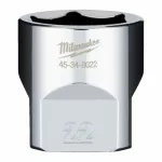 MILWAUKEE NASADKA 3/8" KRÓTKA  22mm...
