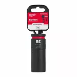MILWAUKEE NASADKA UDAROWA  1/2" 20mm DŁUGA...