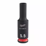 MILWAUKEE NASADKA UDAROWA  1/4"  5.5mm DŁUG SHOCKWAVE