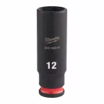 MILWAUKEE NASADKA UDAROWA  1/4" 12mm  DŁUGA SHOCKWAVE