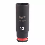 MILWAUKEE NASADKA UDAROWA  1/4" 13mm DŁUGA SHOCKWAVE