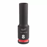 MILWAUKEE NASADKA UDAROWA  3/8"  8mm DŁUGA