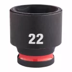 MILWAUKEE NASADKA UDAROWA  3/8" 22mm HEX
