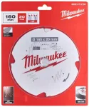 MILWAUKEE PIŁA TARCZOWA 160x20x2,2x4z CEMENT WŁÓKNISTY