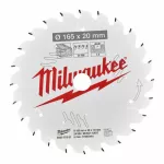 MILWAUKEE PIŁA TARCZOWA 165x20x1,6x40z