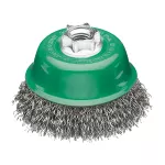 MILWAUKEE SZCZOTKA DRUCIANA GARNKOWA M14 65 STAL NIERDZEWNA KARBOWANA 0.35-1szt.