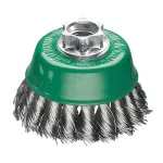 MILWAUKEE SZCZOTKA DRUCIANA GARNKOWA M14 65x18 STAL NIERDZEWNA WIĄZANA 0.5-1szt.